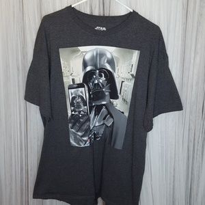 Star Wars Darth Vader Men's gray tshirt | size XL